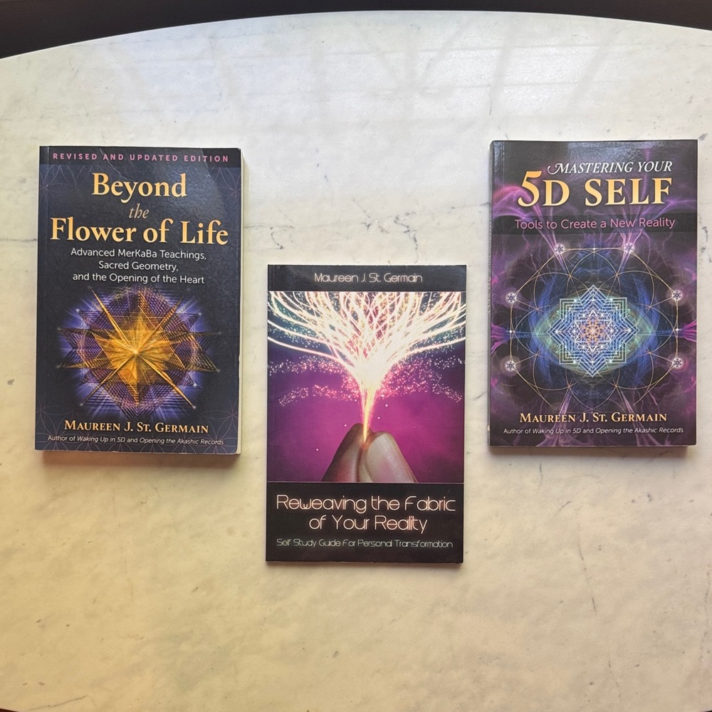 Beyond the Flower of Life, 5D healing, Maureen J. St. Germain bundle